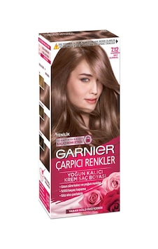 Garnıer Çarpıcı Renkler Krem Saç Boyası 7.12 Inci Kumral (546572117) Garnıer Çarpıcı Renkler Krem Saç Boyası 7.12 Inci Kumral (546572117)