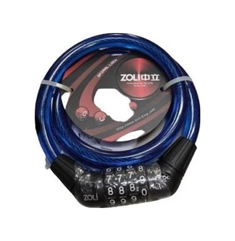 Zoli 12x1000 Bisiklet Şifreli Kilit Xbyc 4522 Mavi Çok Renkli Zoli 12x1000 Bisiklet Şifreli Kilit Xbyc 4522 Mavi Çok Renkli