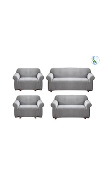 Uy Style Likrali Koltuk, Kanepe, Çekyat Örtüsü Lastikli, Pitikare Desen 3+2+1+1 Takım Gri - 625061797 Gri Uy Style Likrali Koltuk, Kanepe, Çekyat Örtüsü Lastikli, Pitikare Desen 3+2+1+1 Takım Gri - 625061797 Gri