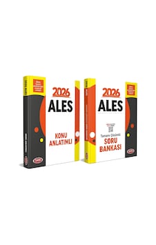 Data Yayınları 2026 Ales Konu Ve Soru Seti 2 Kitap