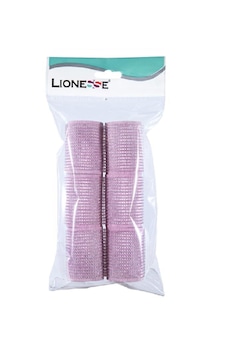 Lionesse Cırtlı Bigudi 1113 Pembe 6 Adet