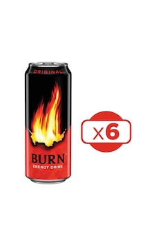 Burn Enerji İçeceği 6 x 500 ML Burn Enerji İçeceği 6 x 500 ML