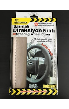 Automix Sarmalı Direksiyon Kılıfı Bej Automix Sarmalı Direksiyon Kılıfı Bej