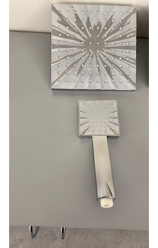 Sam Banyo Güneş El Duşlu Tepe Duş Seti Krom Sam Banyo Güneş El Duşlu Tepe Duş Seti Krom