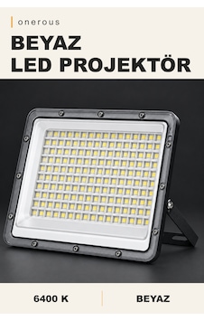 Onerous 6400k Beyaz Led Projektör Onr-1210884043 Onerous 6400k Beyaz Led Projektör Onr-1210884043