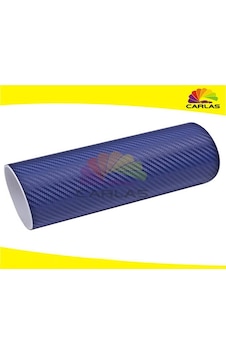 Oto Karbon Kaplama Folyo Hava Kanallı Mavi 152Cm X 10M Oto Karbon Kaplama Folyo Hava Kanallı Mavi 152Cm X 10M