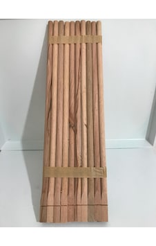 Tahta Tünek 10 Adet 40 Cm Ahşap Tünek
