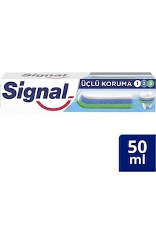 Signal Üçlü Koruma Diş Macunu 2 x 50 ML Signal Üçlü Koruma Diş Macunu 2 x 50 ML