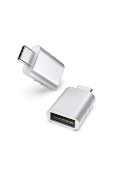 Usb C Adaptör Usb 3.0 2 Adet Otg Usb Tip C Adaptör Thunderbolt 4/3 - Usb3 İphone 15 Pro Max Macbook Pro Air 2021 İpad Mini Pro Surface Pro Galaxy Huawei Ve Daha Fazlası İle Uyumlu, Gümüş Usb C Adaptör Usb 3.0 2 Adet Otg Usb Tip C Adaptör Thunderbolt 4/3 - Usb3 İphone 15 Pro Max Macbook Pro Air 2021 İpad Mini Pro Surface Pro Galaxy Huawei Ve Daha Fazlası İle Uyumlu, Gümüş