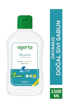 Agarta Doğal Okyanus Sıvı Sabun 1500 ML Agarta Doğal Okyanus Sıvı Sabun 1500 ML