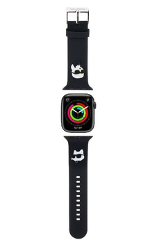 Watch 38mm Uyumlu Kordon Karl Lagerfeld Lisanslı İkonik Karl & Choupette Logolu Strap Kayış Watch 38mm Uyumlu Kordon Karl Lagerfeld Lisanslı İkonik Karl & Choupette Logolu Strap Kayış