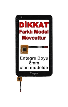Casper Via T7, T7d, T7t 7" Dokunmatik Panel - Siyah Pb70gf2-1175, Pb70gf2-1372 Büyük Chip'li 3.versiyon Casper Via T7, T7d, T7t 7" Dokunmatik Panel - Siyah Pb70gf2-1175, Pb70gf2-1372 Büyük Chip'li 3.versiyon