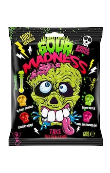 Sour Madness Challenge Candy 60g Sour Madness Challenge Candy 60g