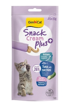Gimcat Snack Cream Kitten Ton Balıklı & Kabaklı Kedi Ödülü 6x15gr Gimcat Snack Cream Kitten Ton Balıklı & Kabaklı Kedi Ödülü 6x15gr