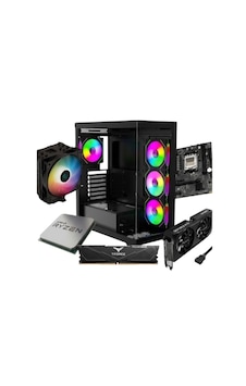 Ncrgame NCRV1 R7-7800X3D 24 GB Disk Yok RTX5060TI Free Dos Masaüstü Oyuncu Bilgisayarı