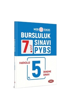 7.Sınıf PYBS Bursluluk Sınavı Fasiküllü 5 Deneme -  Data Yayınları