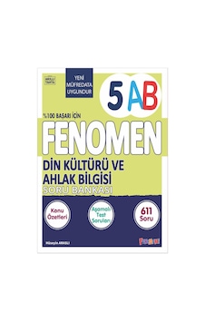 Fenomen Okul 2024 5. Sınıf Din Kültürü A-b Konu Özetli Soru Bankası 2024 Fenomen Okul 2024 5. Sınıf Din Kültürü A-b Konu Özetli Soru Bankası 2024