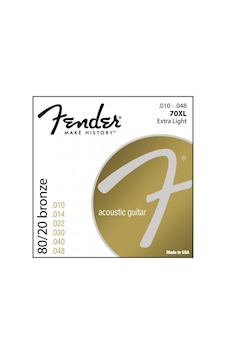 Fender 80-20 Bronze 70Xl 10-48 Fender 80-20 Bronze 70Xl 10-48