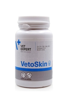 Vet Expert Vetoskin Köpek & Kedi Tüy ve Deri Vitamini 90 Tablet Vet Expert Vetoskin Köpek & Kedi Tüy ve Deri Vitamini 90 Tablet