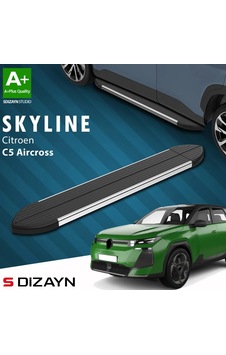 S-dizayn Citroen C5 Aircross 2 Hybrid Benzinli Skyline Krom Yan Basamak 193 Cm 2025 Üzeri A+ Kalite