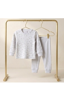 Sebi Bebe Ayıcık Kafa Pijama Takımı 9323 Gri Sebi Bebe Ayıcık Kafa Pijama Takımı 9323 Gri