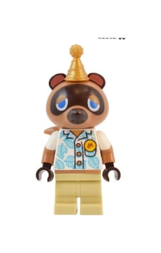 Lego Minifigür Animal Crossing Tom Nook Ani001 Lego Minifigür Animal Crossing Tom Nook Ani001