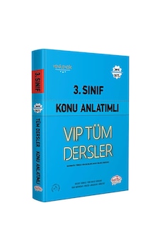 3.Sınıf VIP Tüm Dersler Konu Anlatımlı - Mavi Kitap - Editör 3.Sınıf VIP Tüm Dersler Konu Anlatımlı - Mavi Kitap - Editör