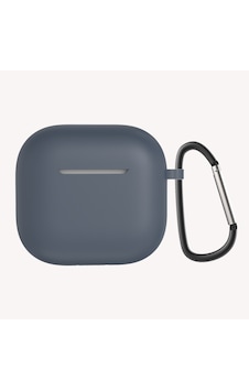 Apple Uyumlu AirPods 4 Zore Standart Silikon Kılıf-lacivert Apple Uyumlu AirPods 4 Zore Standart Silikon Kılıf-lacivert