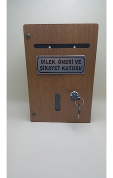 Büyük Boy Ahşap Dilek Öneri Şikayet Kutusu Büyük Boy Ahşap Dilek Öneri Şikayet Kutusu