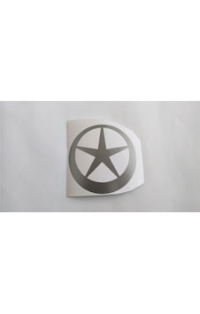 Tümosan Panjur Yıldız Logo Etiket Gri