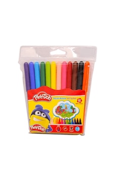 Play-Doh 12 Renk Keçeli Kalem 2 Mm  Ke005
