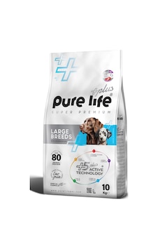 Pure Life Plus Kuzulu Büyük Irk Yetişkin Köpek Maması 10 KG Pure Life Plus Kuzulu Büyük Irk Yetişkin Köpek Maması 10 KG