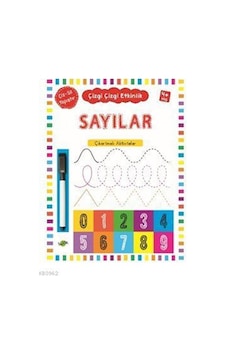 Kukla Yayınları Sayılar Çizgi Çizgi Etkinlik 4+ Yaş