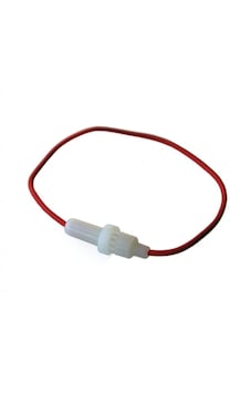 Sigorta Yuvası Ara Kablo Geçme Tip Beyaz 5x20 Mm Sigorta Yuvası Ara Kablo Geçme Tip Beyaz 5x20 Mm