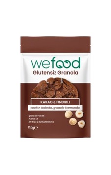 5 Adet Wefood Glutensiz Granola Kakao&fındık 250 G 5 Adet Wefood Glutensiz Granola Kakao&fındık 250 G