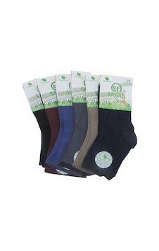 Salar Ticaret Sahab 6 Çift Erkek Çocuk Bambu Soket Çorap Dikişsiz Salar Ticaret Sahab 6 Çift Erkek Çocuk Bambu Soket Çorap Dikişsiz