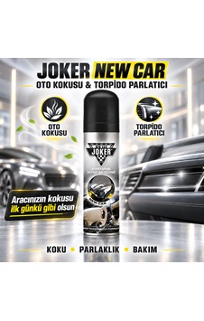 Joker New Car Kokulu Torpido Parlatıcı 1 Adet Joker New Car Kokulu Torpido Parlatıcı 1 Adet