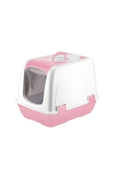 River World Pembe Renkte Küçük Boy Kedi Tuvaleti River World Pembe Renkte Küçük Boy Kedi Tuvaleti