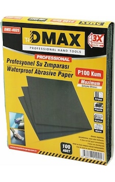 100 Adet P100 Kum - Kağıt - Su Zımparası -230x280mm - Kullanım M