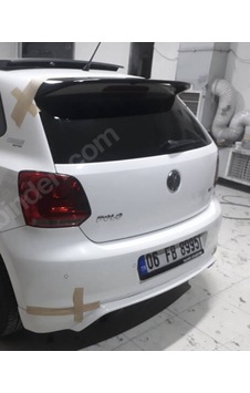 Vw Polo6 Spoyler Spoiler Fiber Boyasız