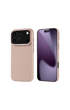 Apple iPhone Uyumlu 17 Pro Karbon Fiber Desenli Ve Magsafe Şarj Özellikli Ultra Slim Phantom Premium Sert Pc Kapak Bej Apple iPhone Uyumlu 17 Pro Karbon Fiber Desenli Ve Magsafe Şarj Özellikli Ultra Slim Phantom Premium Sert Pc Kapak Bej