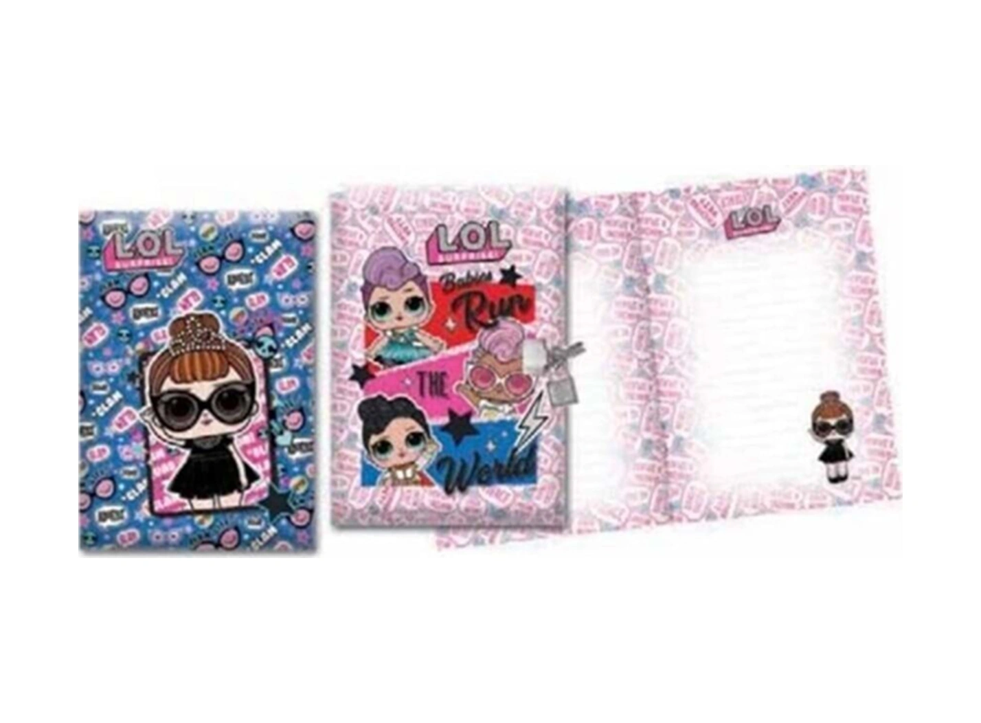 L.o.l. Hatıra Defteri Kilitli Slim 96 Yaprak 14x20cm 310630-93 L.o.l. Hatıra Defteri Kilitli Slim 96 Yaprak 14x20cm 310630-93