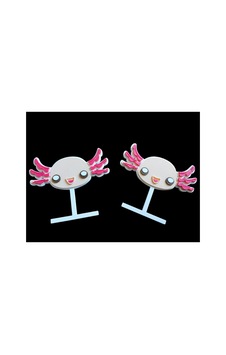 Axolotl-tasarım Ürün-akvaryum Tabelası - 2li - 10 10 Cm