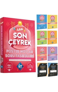 LGS Son Çeyrek Poster Notlar Soru Fasikülleri- KR Akademi LGS Son Çeyrek Poster Notlar Soru Fasikülleri- KR Akademi