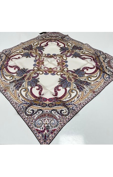 Vissona Twill İpek Eşarp Ipk6703-37854 Çok Renkli Vissona Twill İpek Eşarp Ipk6703-37854 Çok Renkli