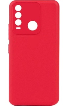 Tecno Spark 8t Kılıf Zore Biye Silikon Kırmızı Tecno Spark 8t Kılıf Zore Biye Silikon Kırmızı
