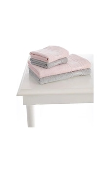 Özdilek Camellia Best Set Hamam Takımı Pembe - Gri 3350 Pembe