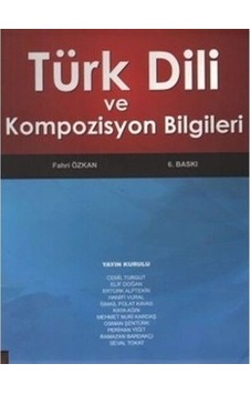 Türk Dili Ve Kompozisyon Bilgileri Fahri Özkan( 2.El) Türk Dili Ve Kompozisyon Bilgileri Fahri Özkan( 2.El)