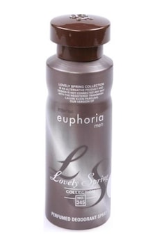 Lovely Spring Euphoira Erkek Sprey Deodorant 200 ML Lovely Spring Euphoira Erkek Sprey Deodorant 200 ML