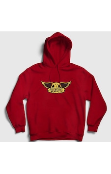 Presmono Unisex Yellow Aerosmith Kapüşonlu Sweatshirt Kırmızı Presmono Unisex Yellow Aerosmith Kapüşonlu Sweatshirt Kırmızı